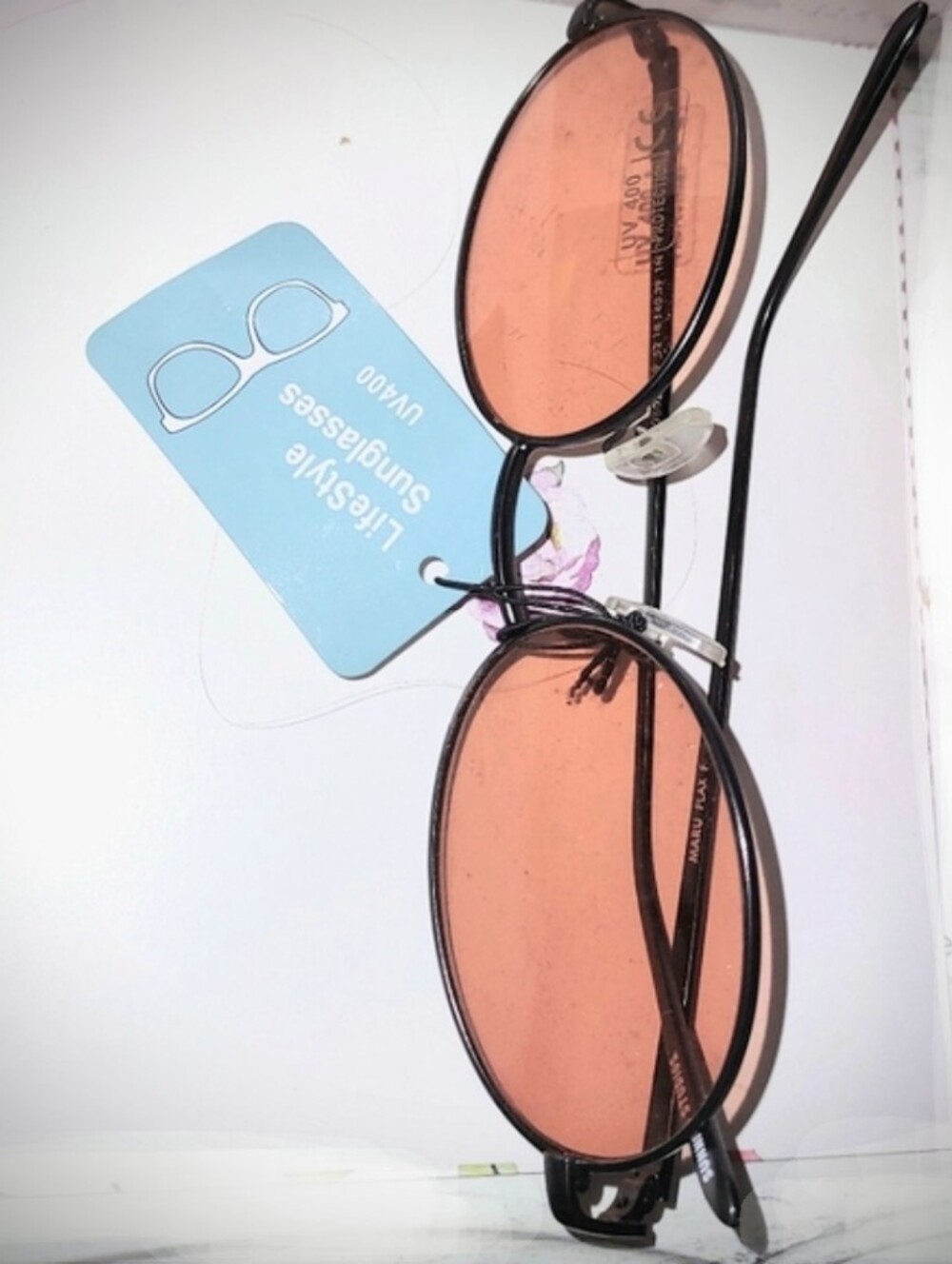 Sunnies Studios New Orange Sunglasses - Picture 8 of 11